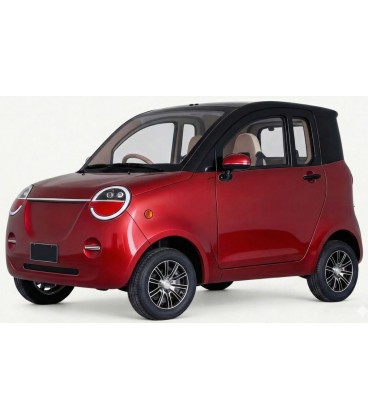 Mopedauto Dora Li, 45 km/h, bis zu 100 km Reichweite, 60V/100Ah LFP Lithium-Akku