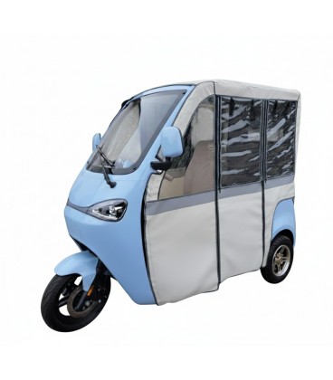SUPER SALE Kabinenroller E-Move, 45/25 km/h, 60V/45Ah Blei-Gel-Akku, 2 Personen, führerscheinfrei – Bild 2