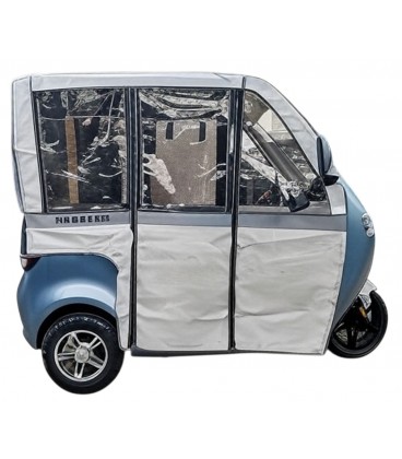 SUPER SALE Kabinenroller E-Move, 45/25 km/h, 60V/45Ah Blei-Gel-Akku, 2 Personen, führerscheinfrei – Bild 4