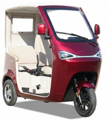 SUPER SALE Kabinenroller E-Move, 45/25 km/h, 60V/45Ah Blei-Gel-Akku, 2 Personen, führerscheinfrei – Bild 6