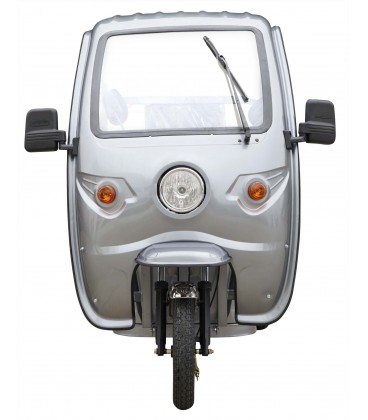 Elektro-Lastendreirad "Cargo Cruiser Dach" 25/45 km/h, 72V/65 Ah Blei-Gel-Akku – Bild 4
