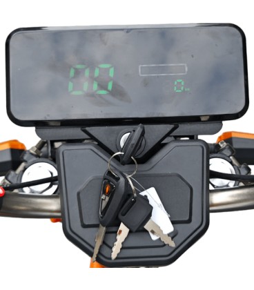 Elektro-Lastendreirad "Cargo Cruiser Dach" 25/45 km/h, 72V/65 Ah Blei-Gel-Akku – Bild 6
