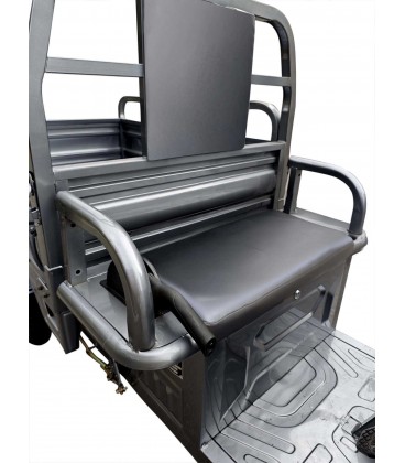 Elektro-Lastendreirad "Cargo Cruiser Dach" 25/45 km/h, 72V/65 Ah Blei-Gel-Akku – Bild 7