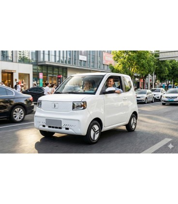 Elektroauto "Uni", 90 km/h, 140 km Reichweite, LifeP04 Lithium-Akku – Bild 3