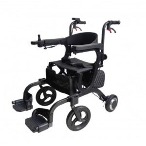 2-in-1 Hybrid E-Rollator & Elektrischer Rollstuhl "Vita Go"